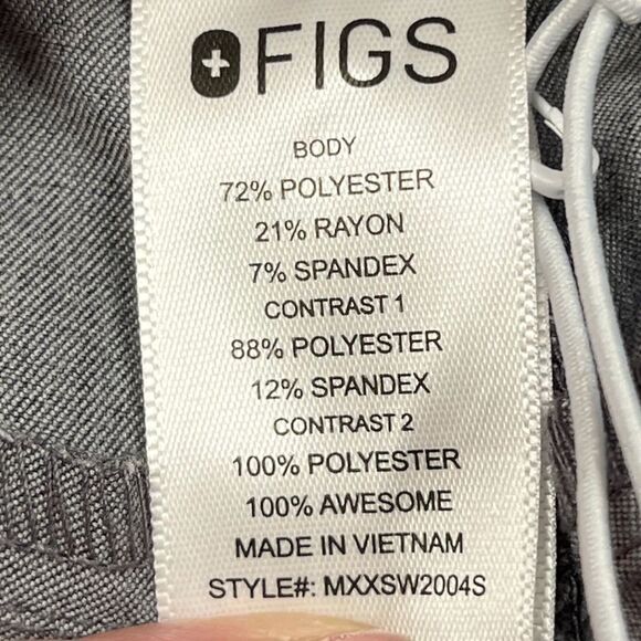 NWT FIGS Tansen Jogger Scrub Pants Graphite Men’s Size XXL Short - Picture 13 of 14